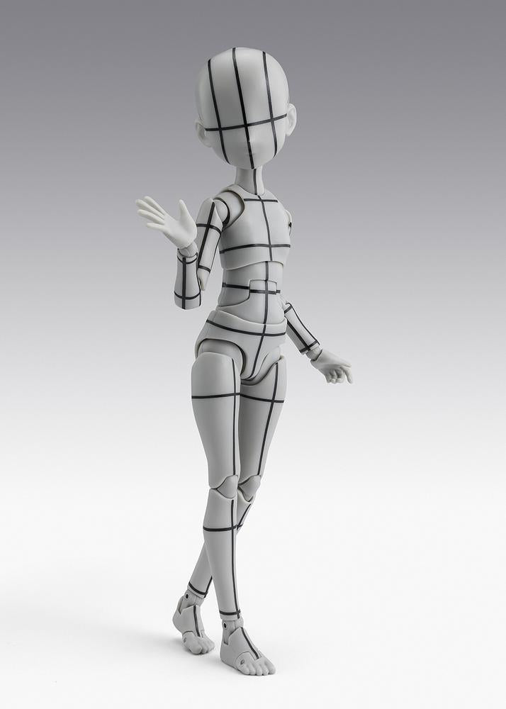 Figura Tamashii Nations Body-Chan Ken Sugimori Edition Wireframe Gray Color Ver. Frikytopia