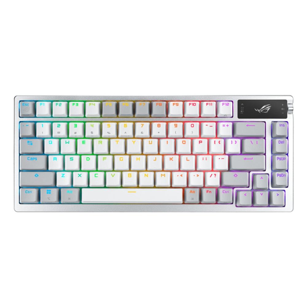 Teclado gaming asus azoth rgb blanco Frikytopia