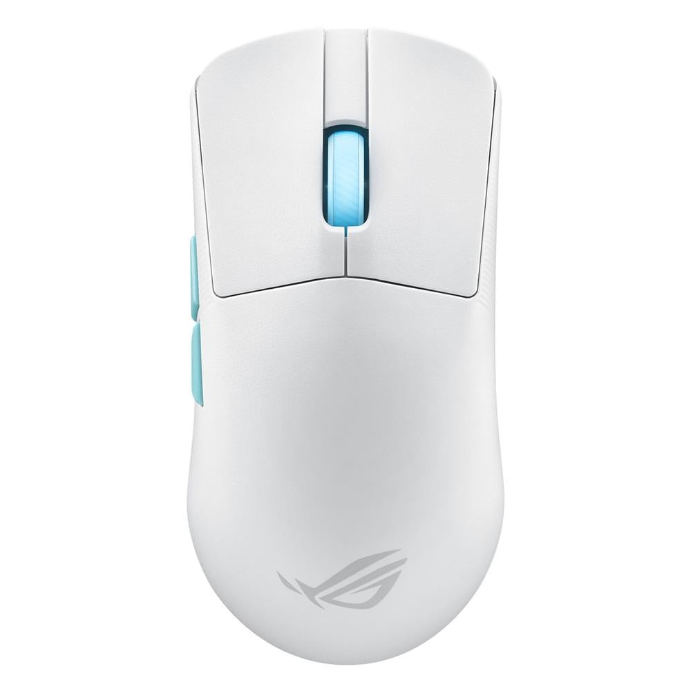 Raton inalambrico gaming asus rog harpe ace aim lab edition blanco Frikytopia