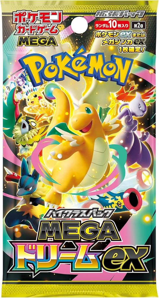 Pokemon tcg mega dream ex caja de 10 sobres japonés Frikytopia