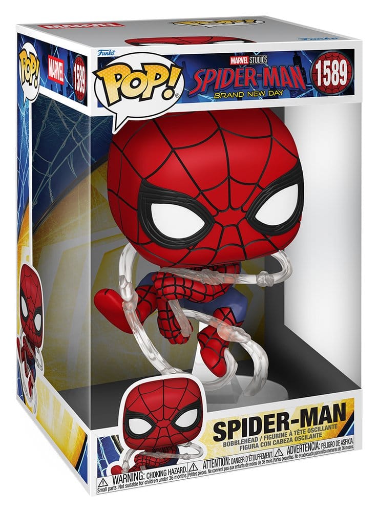 Figura POP Jumbo Marvel  Spiderman Brand New Day Spider-Man