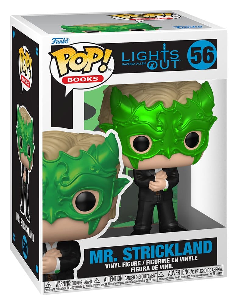 Funko pop books: into darkness lights out mr. strickland