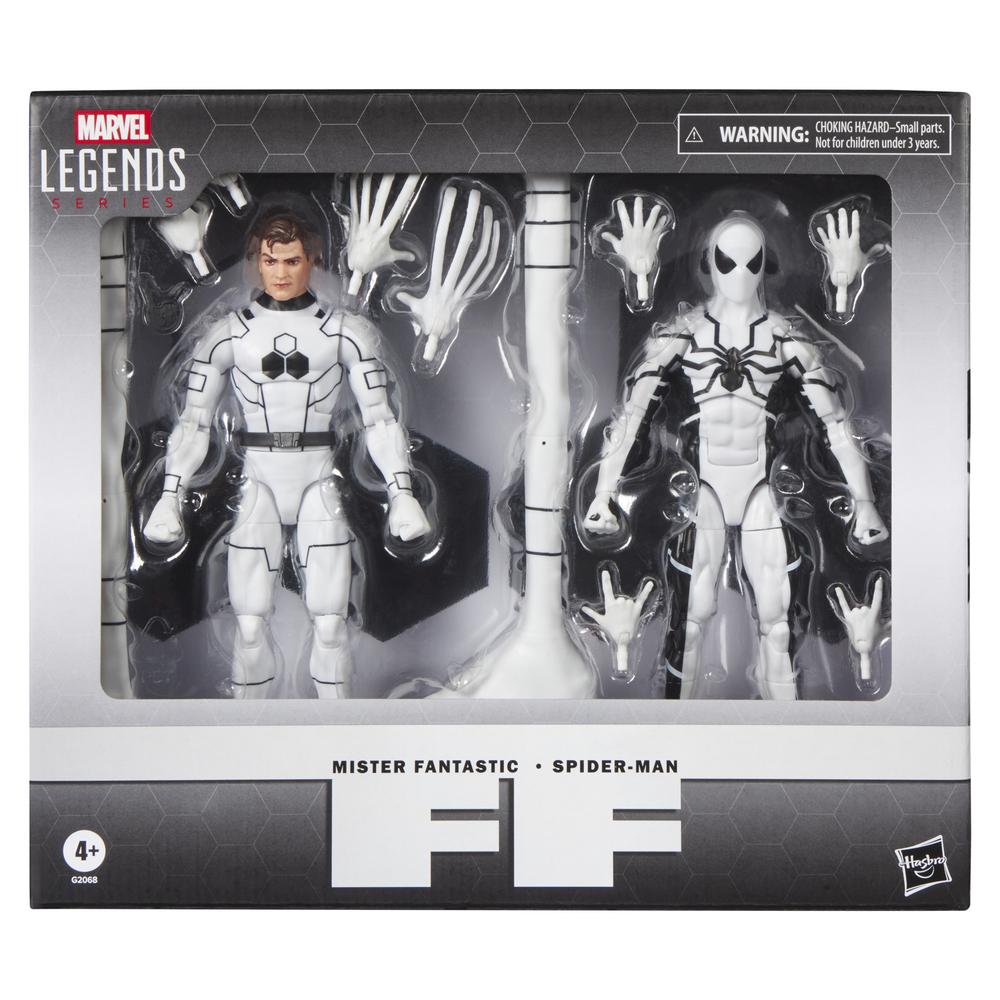 MARVEL LEGENDS FUTURE FOUNDATION MISTER FANTASTIC AND SPIDER-MAN ACTION Figuras