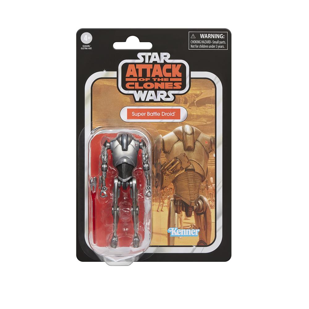 Star Wars Episode II Vintage Collection Figura Super Battle Droid 10 cm