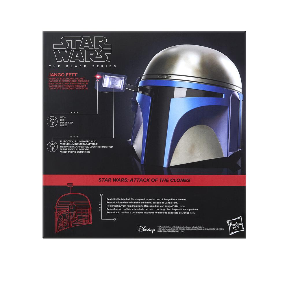 Star Wars Episode II Black Series Casco Electrónico Jango Fett