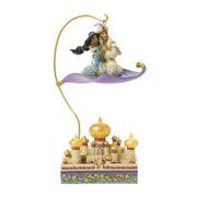 Figura Enesco Jasmine e Aladdin sobre Agrabah
