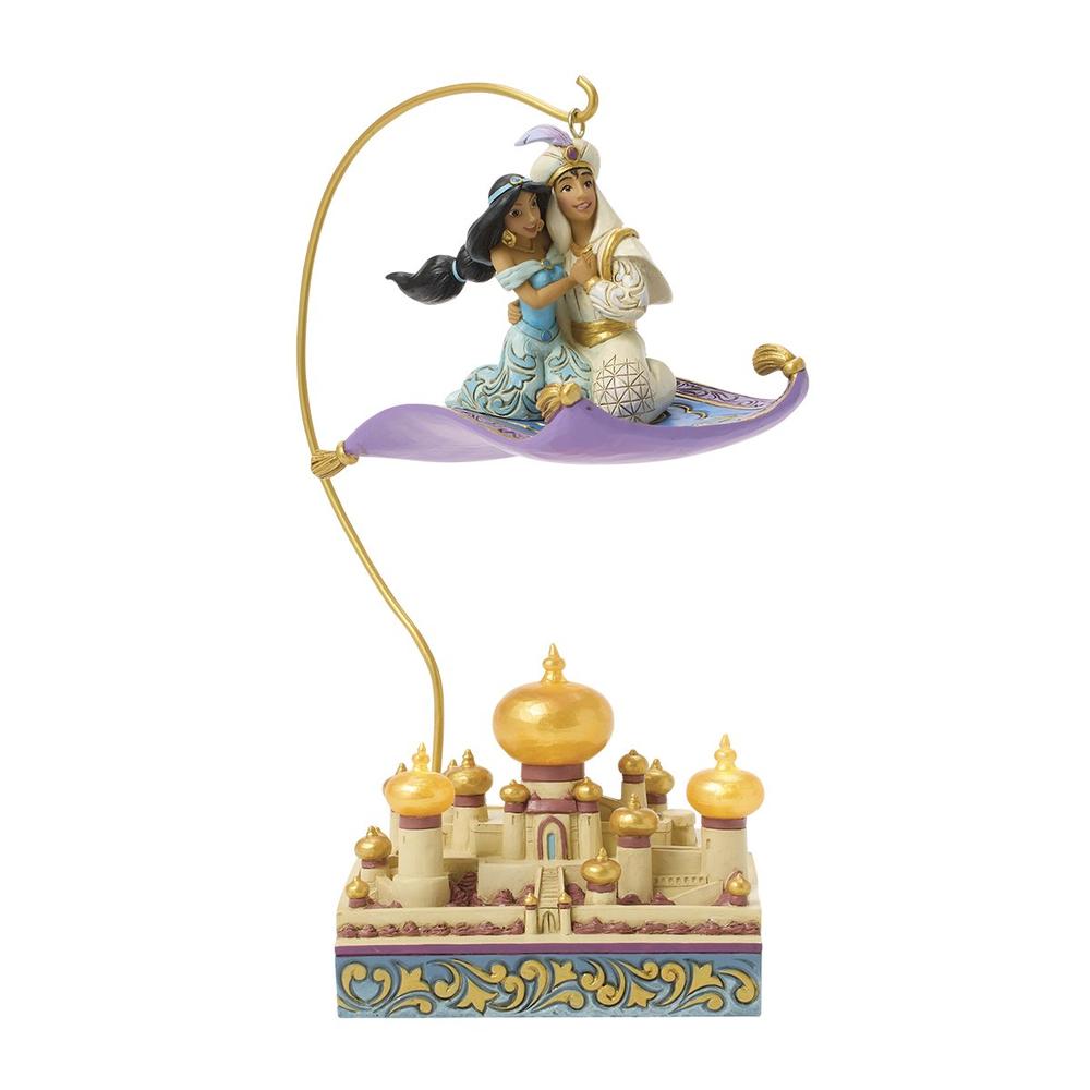 Figura Enesco Jasmine e Aladdin sobre Agrabah Frikytopia