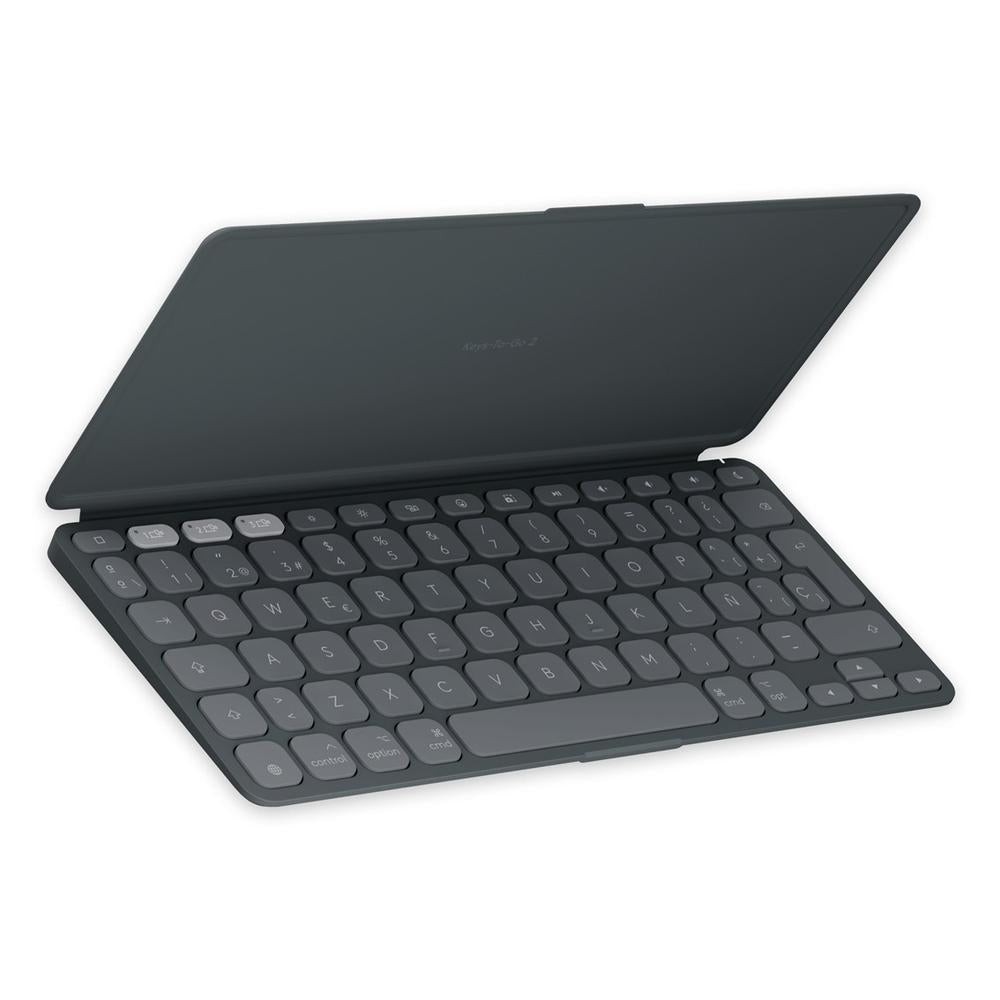 Teclado logitech keys to go 2 for ipad inalambrico grafito