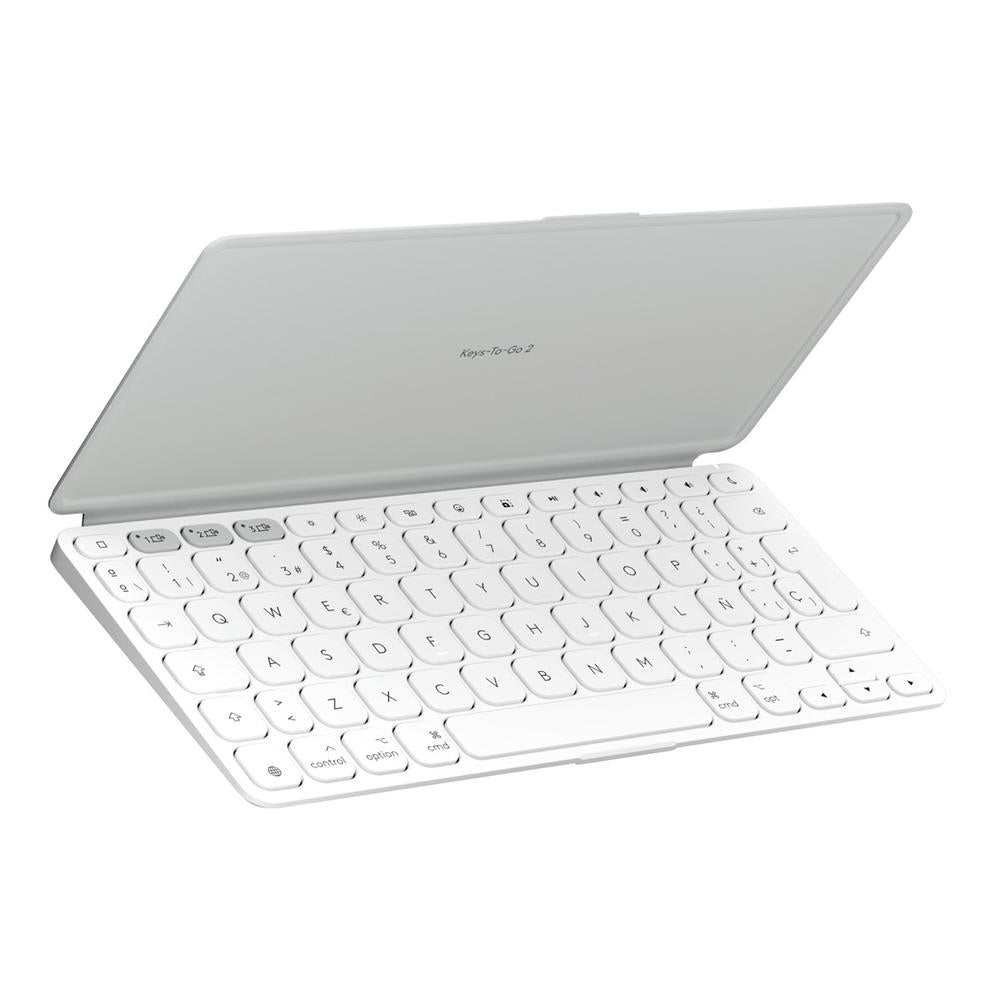 Teclado logitech keys to go 2 for ipad inalambrico blanco Frikytopia