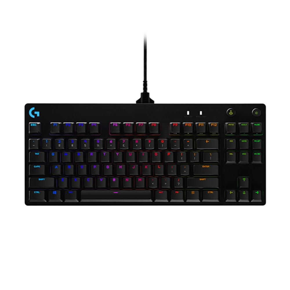 Teclado gaming logitech pro mechanical negro