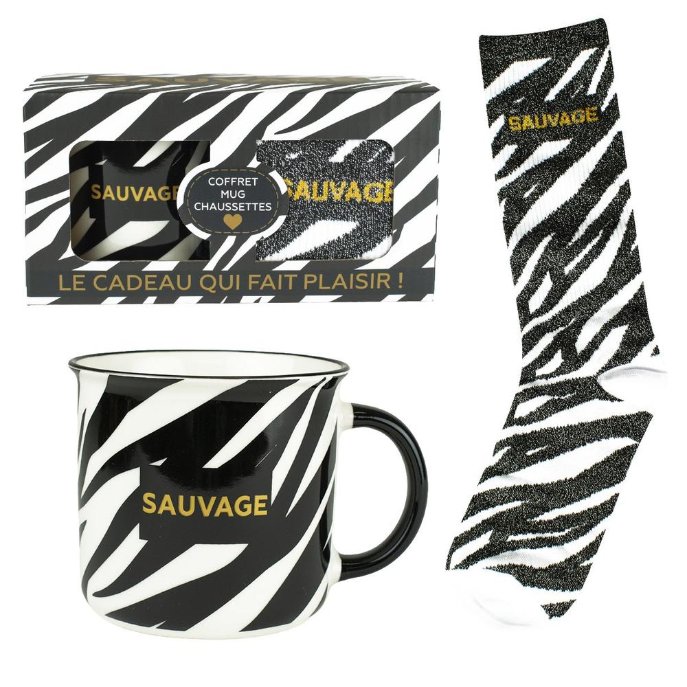 Taza + calcetines enesco sauvage Frikytopia