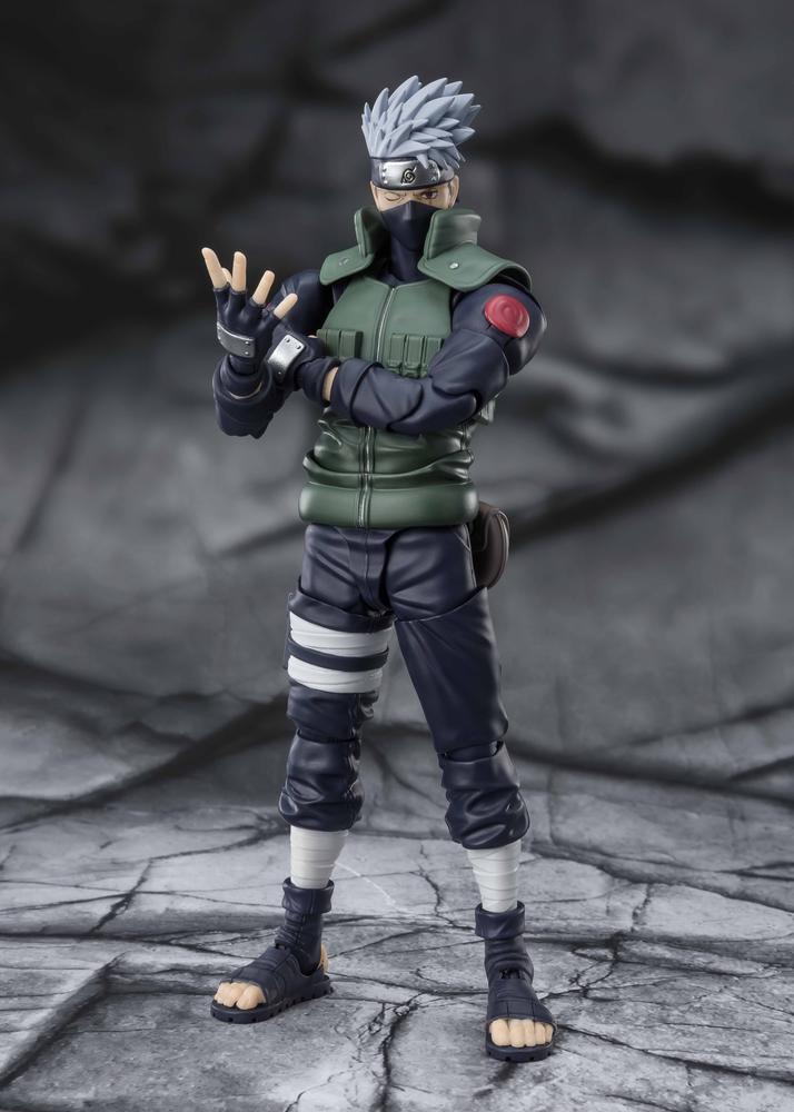 Naruto Figura S.H.Figuarts Kakashi Hatake -The famed Sharingan Hero- 16 cm