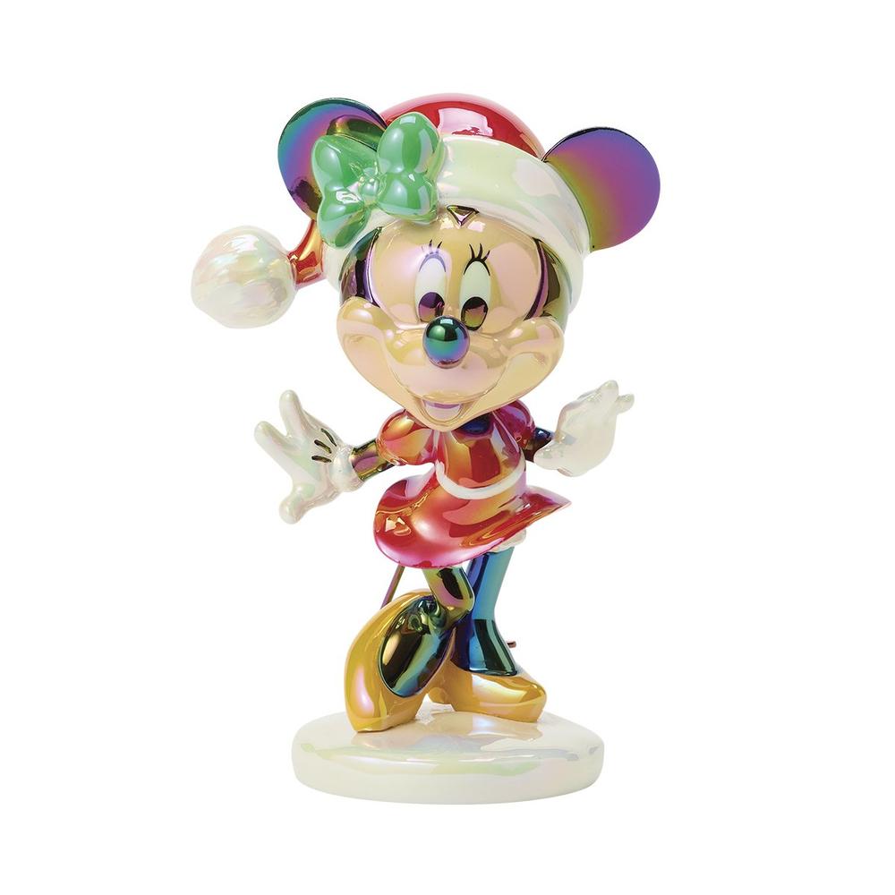 Figura enesco minnie mouse navideña Frikytopia
