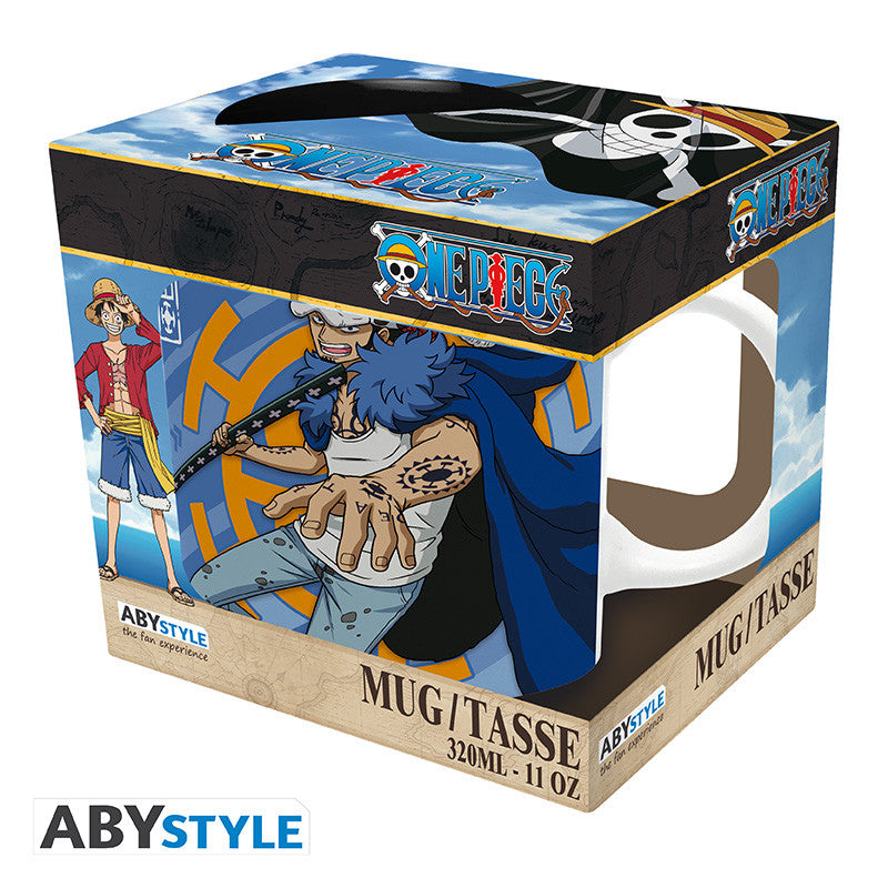 Caneca Abystyle One Piece Trafalgar Law 320 ml Frikytopia
