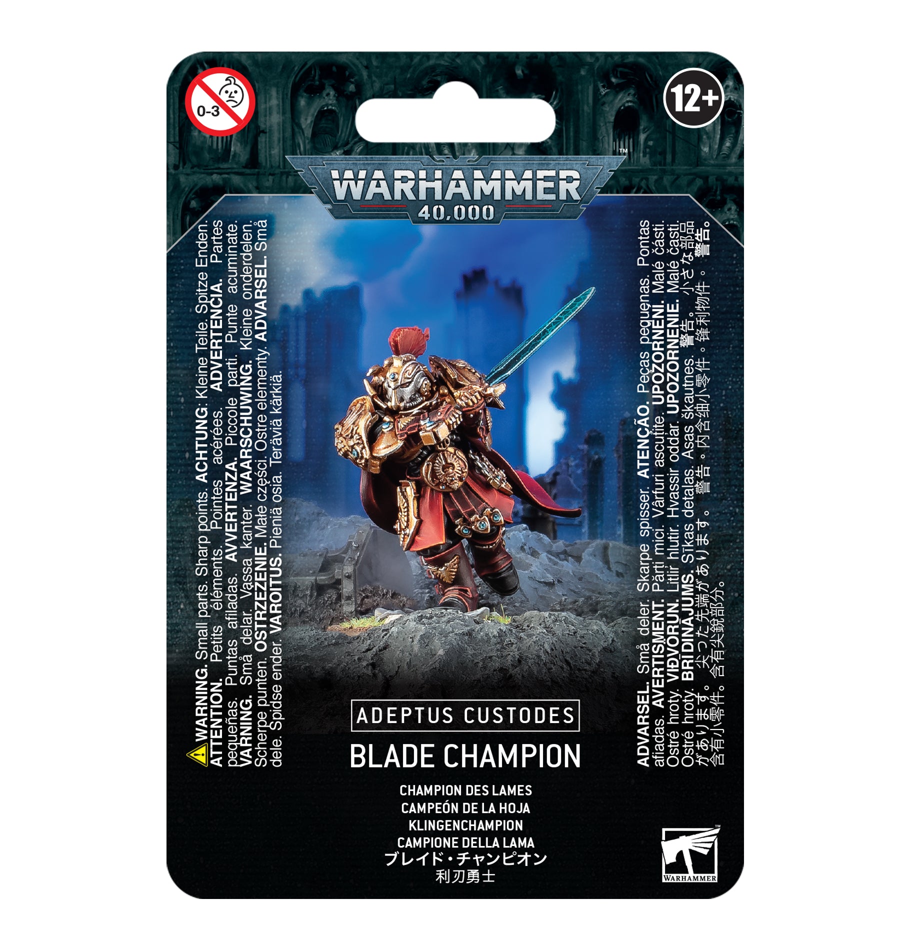 ADEPTUS CUSTODES: CAMPEÓN DE LA HOJA