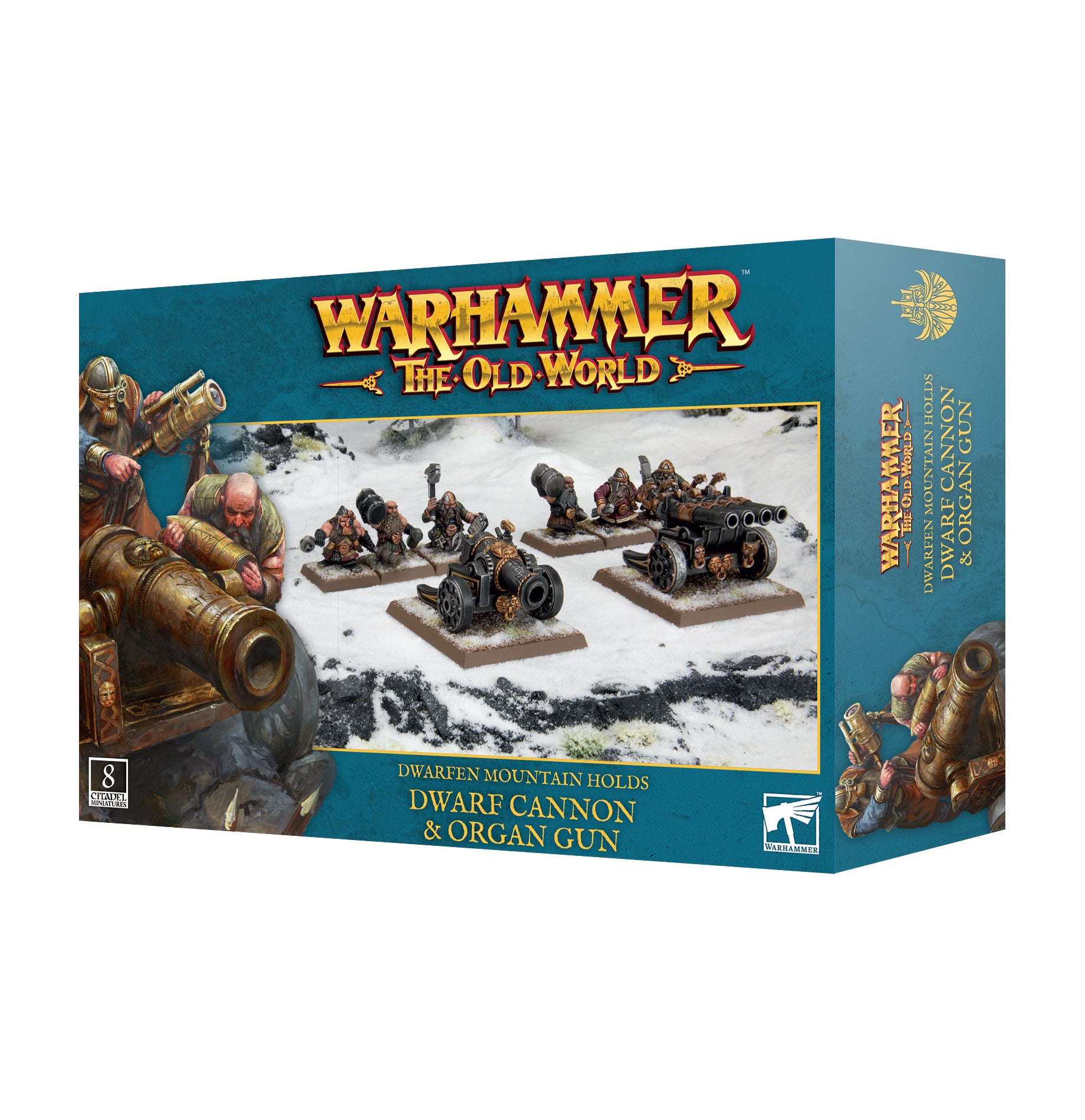 DWARFEN M/HOLDS:DWARF CANNON & ORGAN GUN Frikytopia