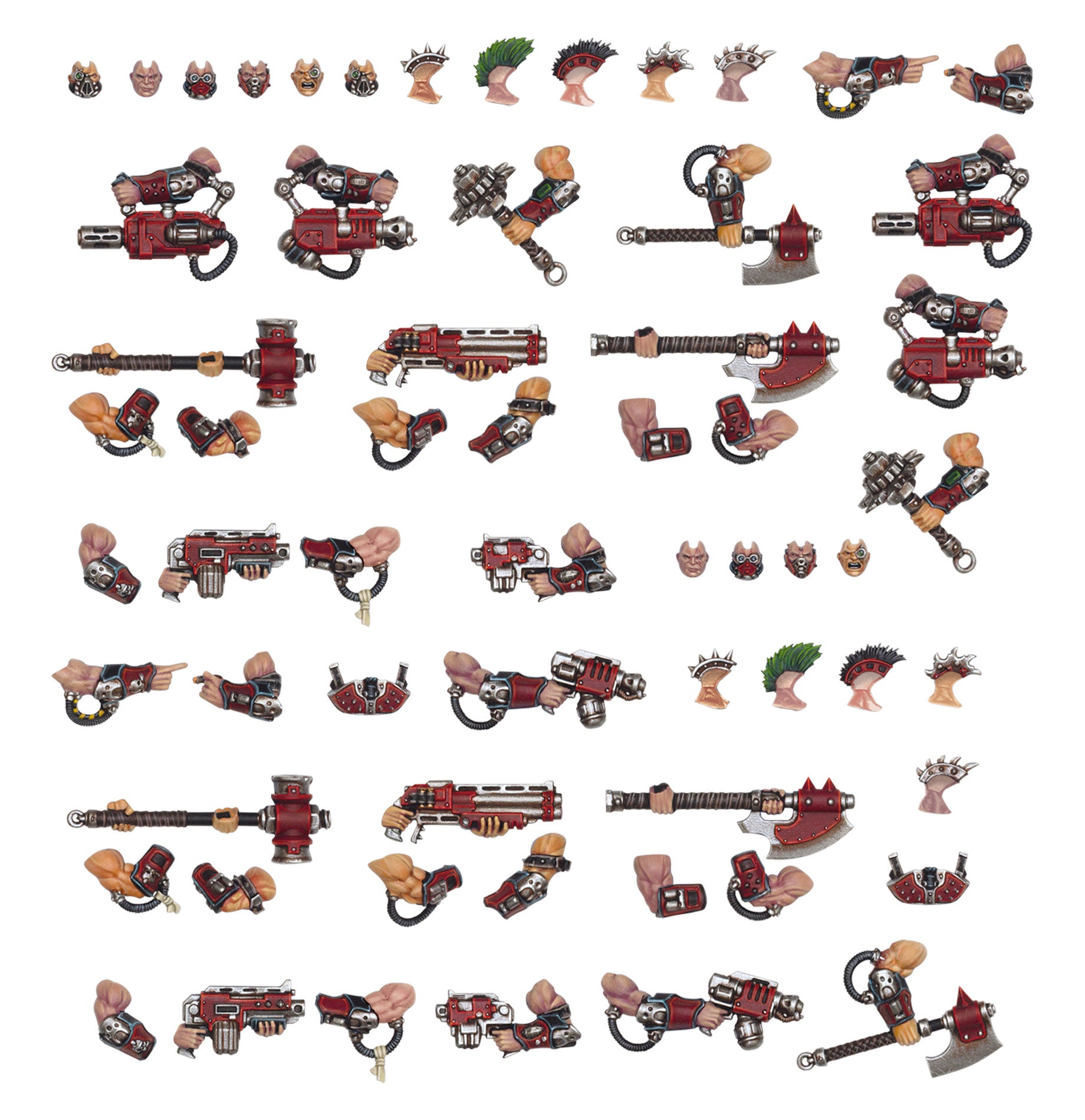 NECROMUNDA: GOLIATH WEAPONS & UPGRADES Frikytopia