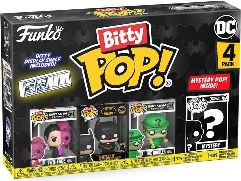 Batman 85th Anniversary Pack de 4 Figuras Bitty POP Vinyl Catwoman 2.5cm