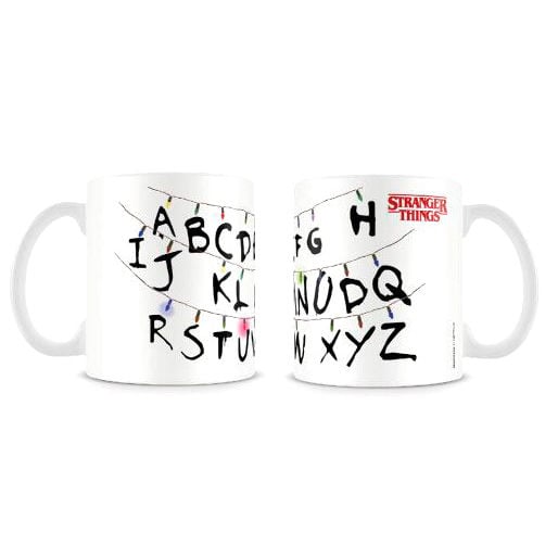 Taza Abecedario Stranger Things Frikytopia