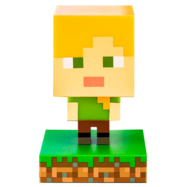 Lampara Paladone Icon Minecraft Alex