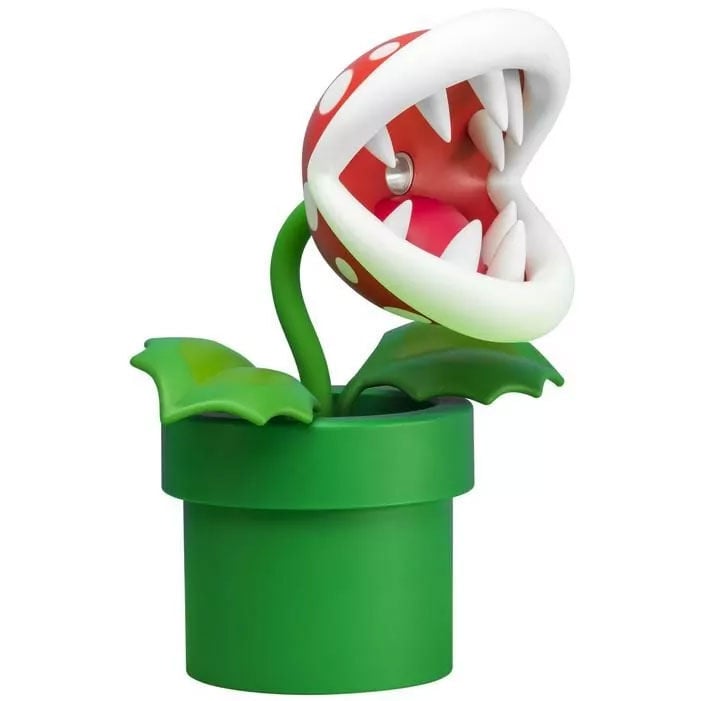 Candeeiro Planta Piraña Super Mario