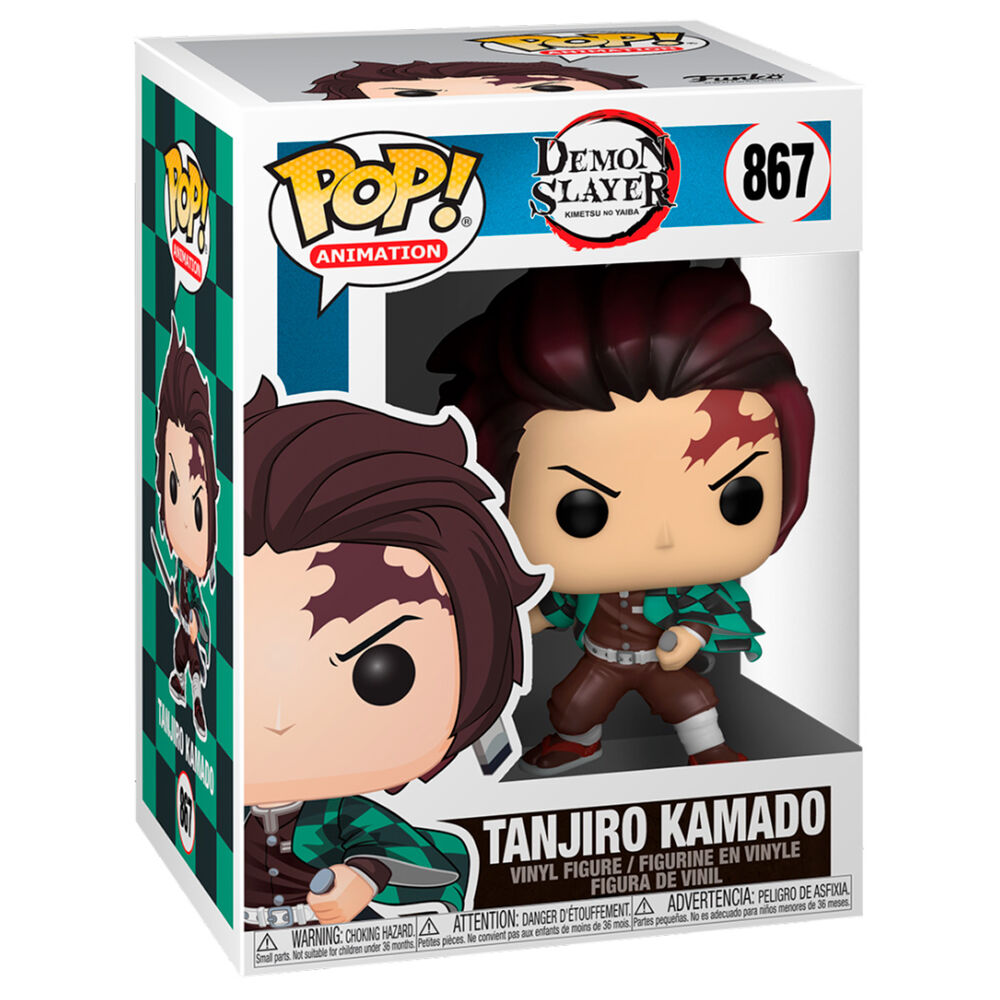 Funko pop animacion demon slayer kimetsu no yaiba tanjiro kamado 49010 (preorder reserva ya)