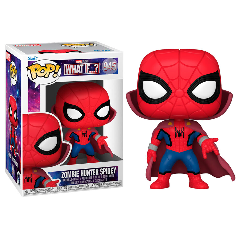 Marvel What If...? POP! TV Vinyl Figura Zombie Hunter Spidey 9 cm