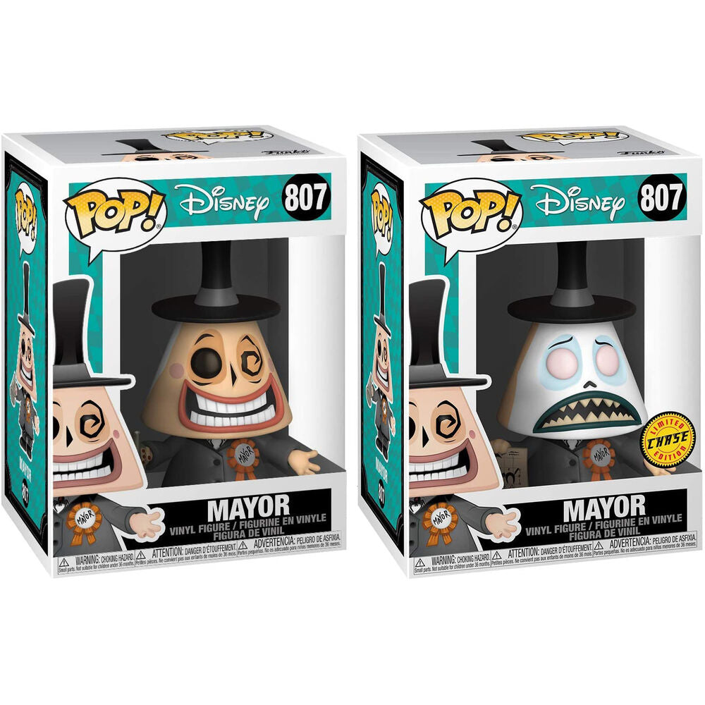 Figura POP Disney Pesadilla Antes de Navidad Major Mayor with Megaphon
