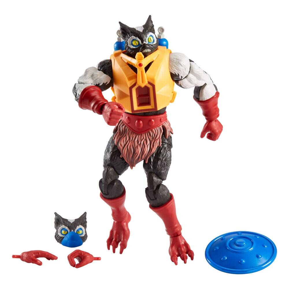 Figura mattel masters of the universe revelation animated serie skintor