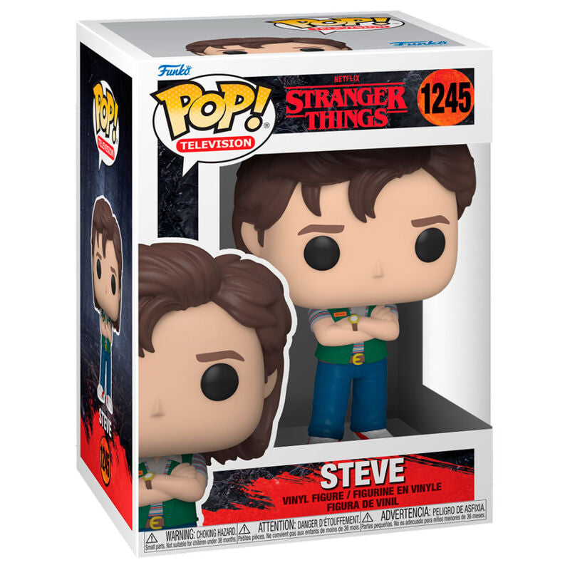 Stranger Things POP! TV Vinyl Figura Steve 9 cm