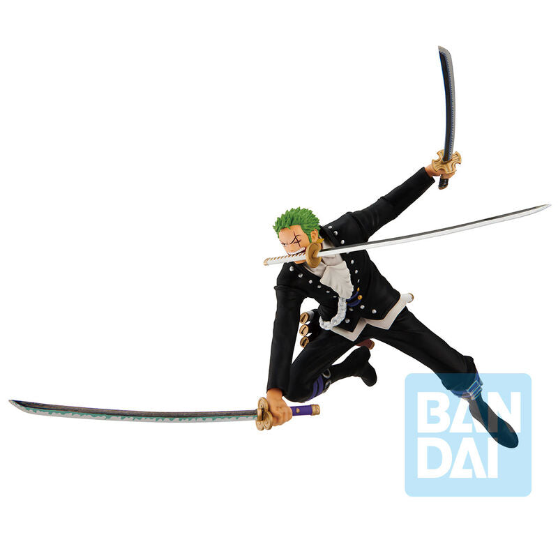 Figura Ichibansho Roronoa Zoro Film Red More Beat One Piece 11cm Frikytopia