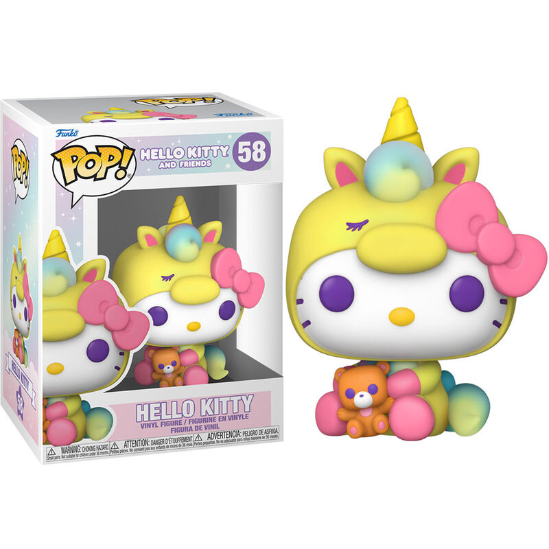 Hello Kitty and Friends Figura POP! Sanrio Vinyl Hello Kitty 9 cm
