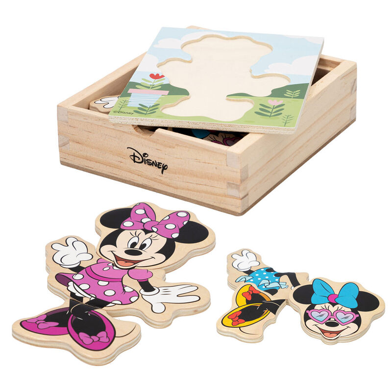 Puzzle madera Minnie Disney 19pzs Frikytopia