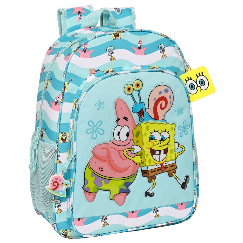 Mochila Stay Positive Bob Esponja 42cm Frikytopia