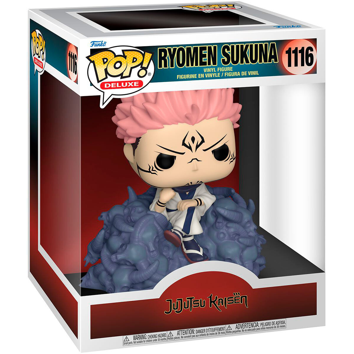 Funko pop deluxe jujutsu kaisen sukuna