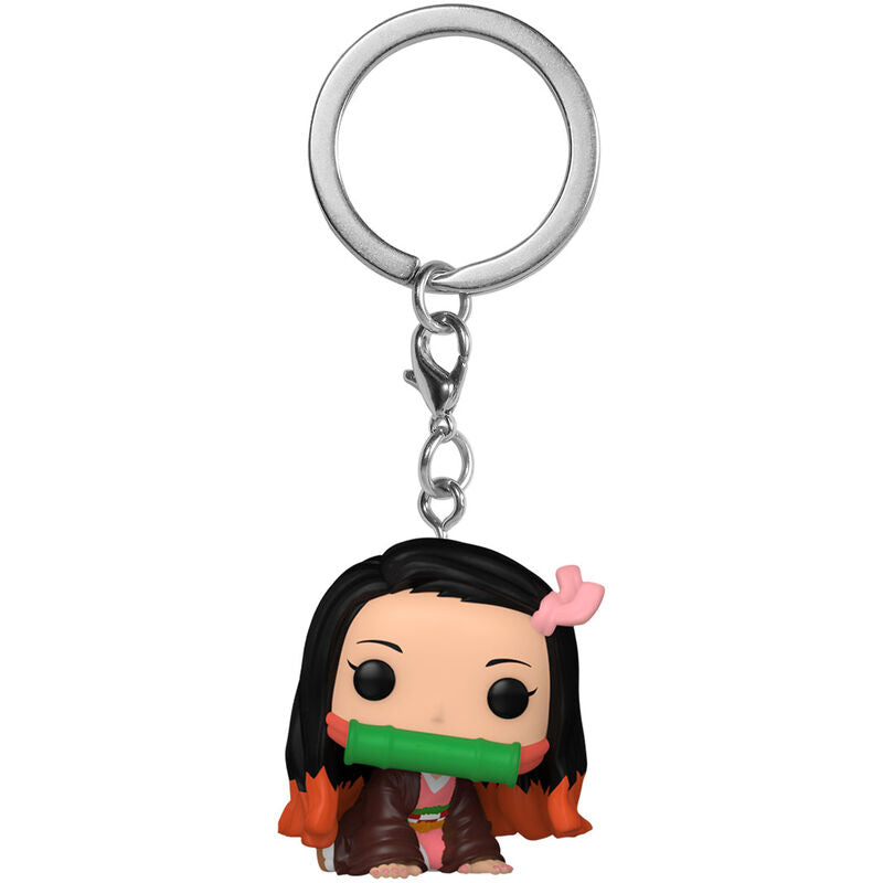 Llavero Pocket POP Demon Slayer Kimetsu no Yaiba Nezuko Kamado Frikytopia