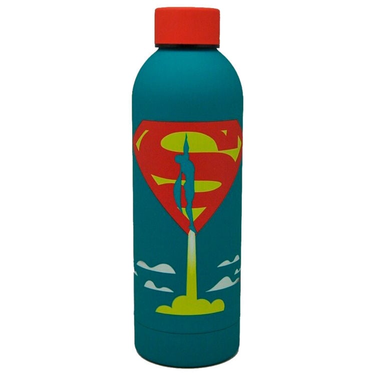 Botella acero inoxidable Superman DC Comics 700ml Frikytopia