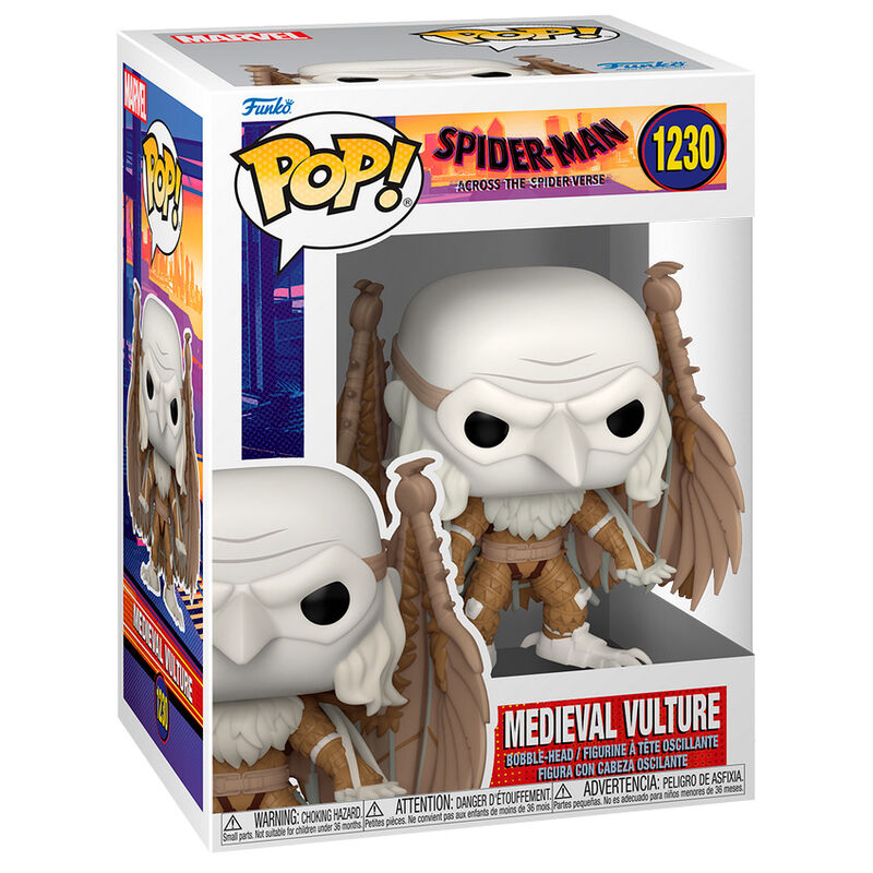 Funko pop spider - man across the spider - verse medieval vulture 6573