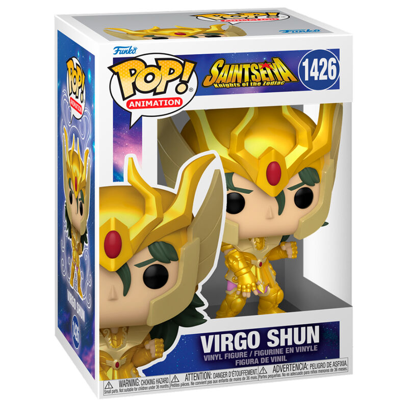 Funko pop saint seiya caballeros del zodiaco gold virgo shun 7206