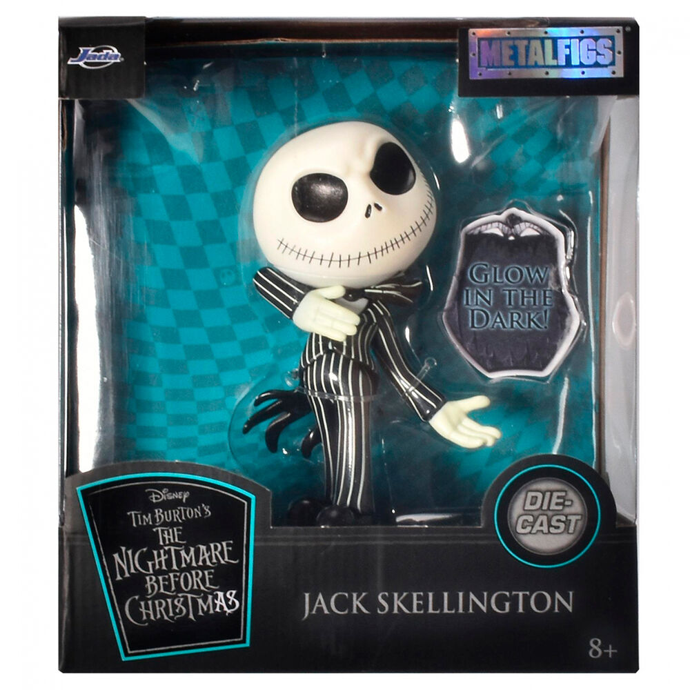 Figura metalfigs Jack Skellington Pesadilla Antes de Navidad 10cm Frikytopia