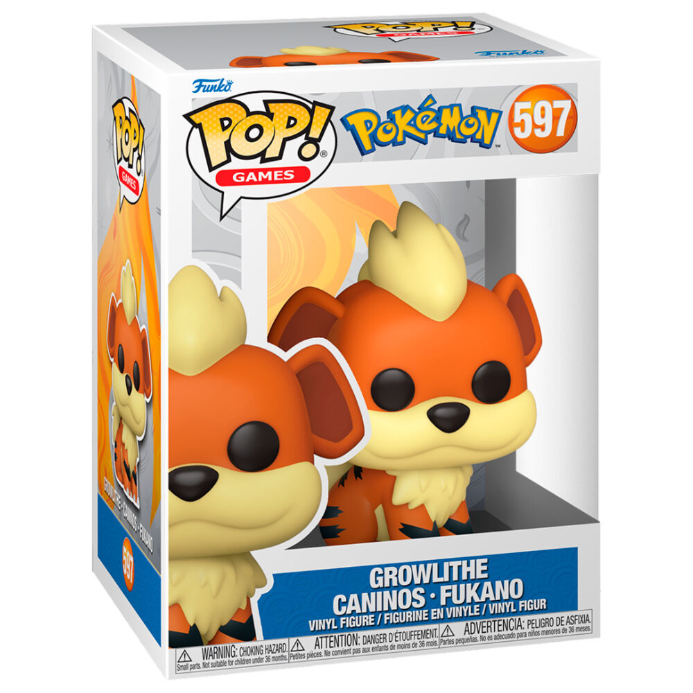 Funko pop pokemon growlithe 74229