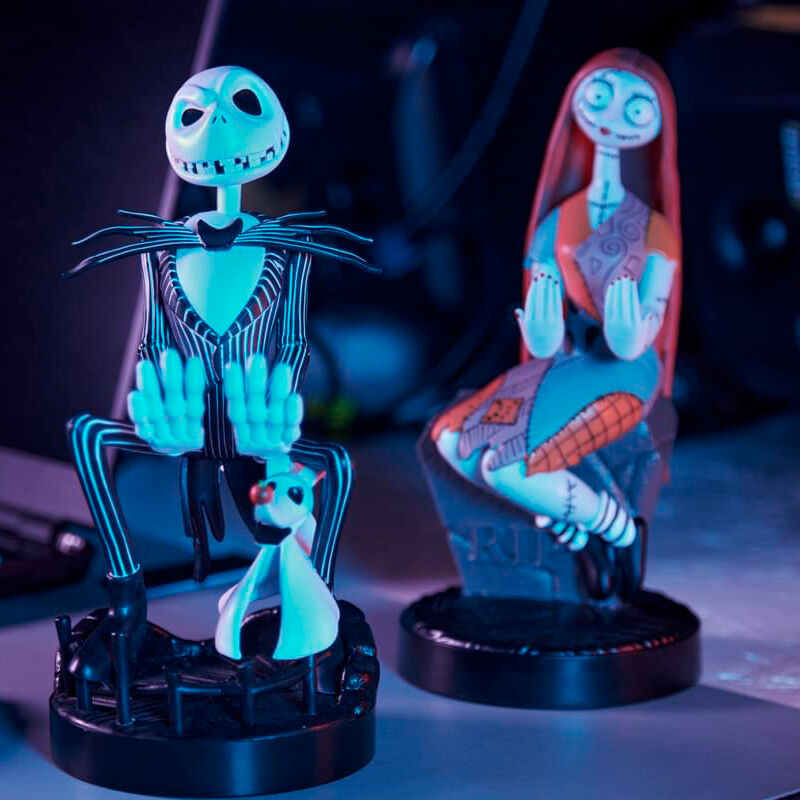 Pesadilla antes de Navidad Soporte Cably Guys Jack Skellington 20 cm