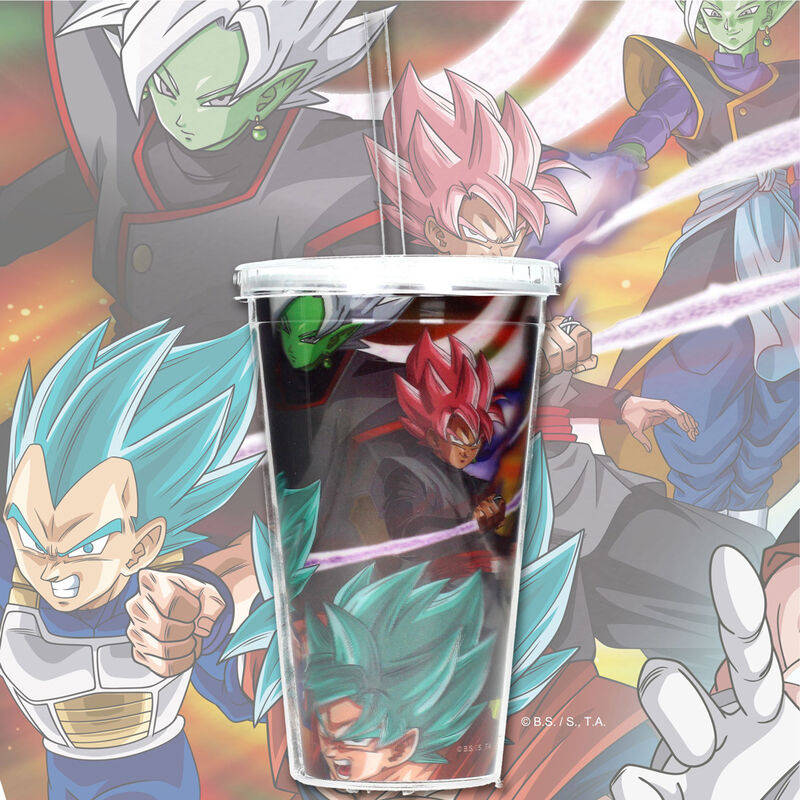 Vaso Lenticular 3D Future Trunks Dragon Ball Super 500 ml