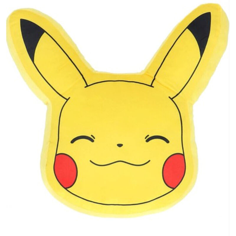 Cojin 3D Pikachu Pokemon 35cm Frikytopia