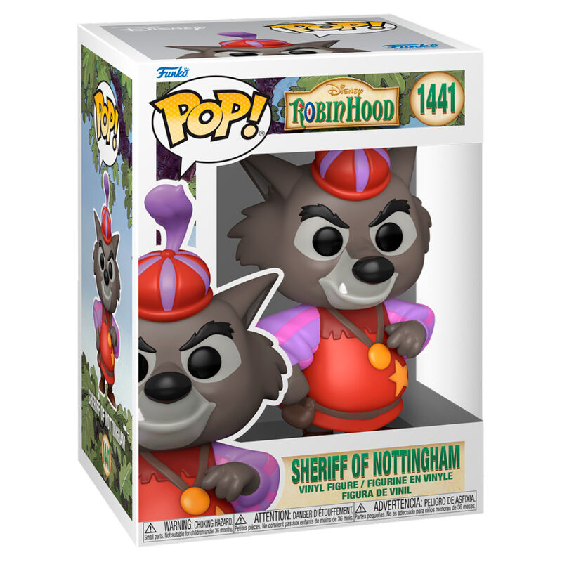 Robin Hood Figura POP! Disney Vinyl Sheriff of Nottingham 9 cm