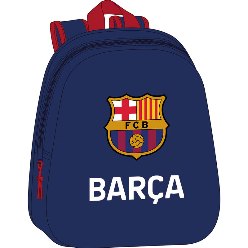 Mochila 3D F.C Barcelona 33cm Frikytopia