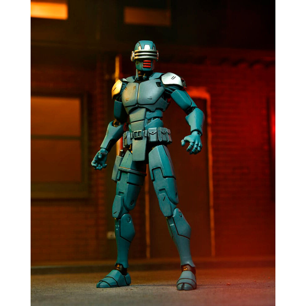 Figura neca teenage mutant ninja turtles the last ronin ultimate synja patrol bot 18cm