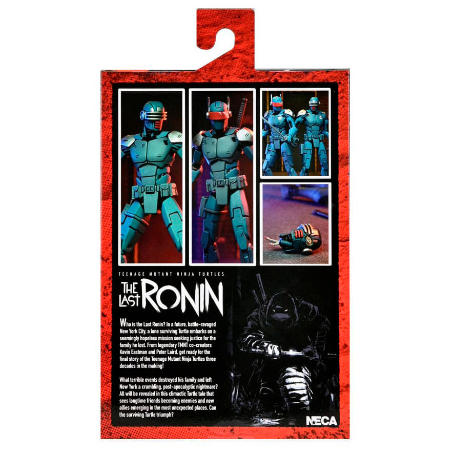 Figura neca teenage mutant ninja turtles the last ronin ultimate synja patrol bot 18cm