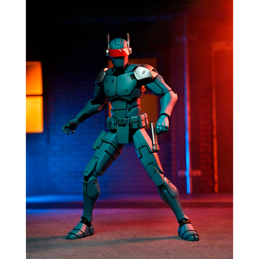 Figura neca teenage mutant ninja turtles the last ronin ultimate synja patrol bot 18cm