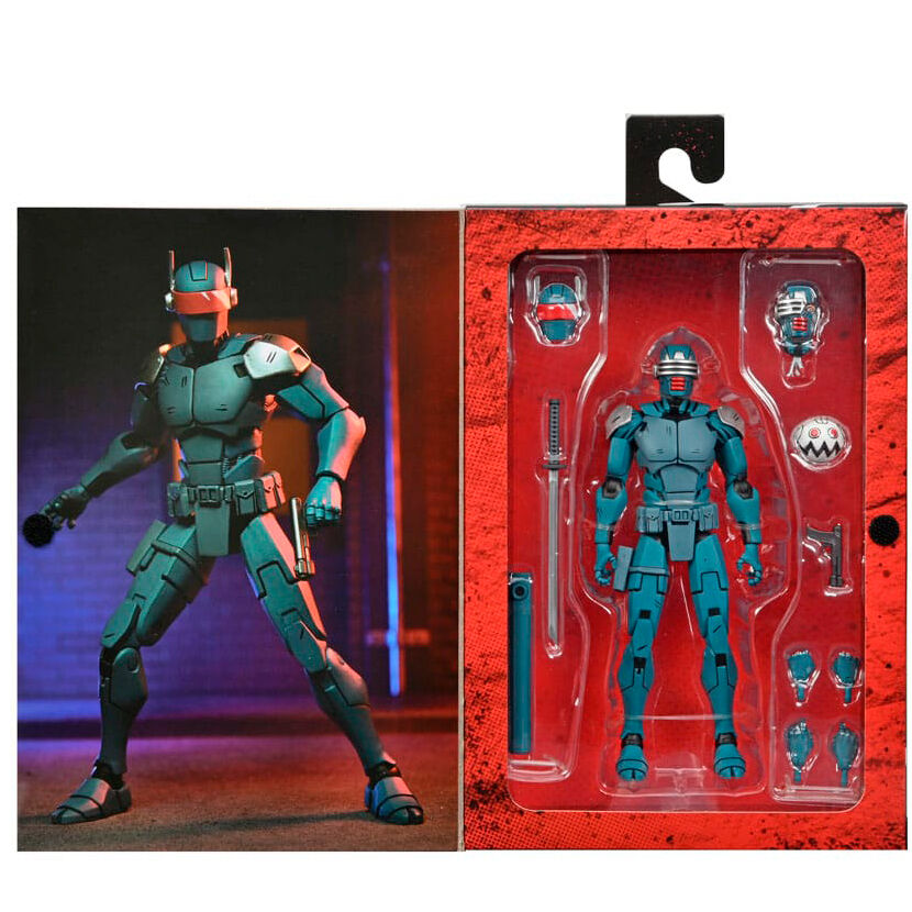 Figura neca teenage mutant ninja turtles the last ronin ultimate synja patrol bot 18cm